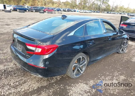 2018 Honda Accord Sport from USA, damaged, VIN 1HGCV1F37JA000399